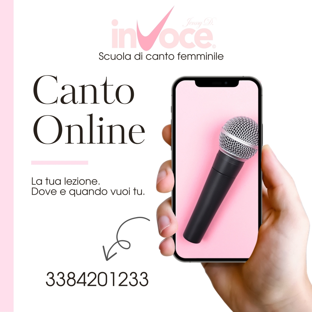 LEZIONI DI CANTO ONLINE - Invoce di Jenny Demara